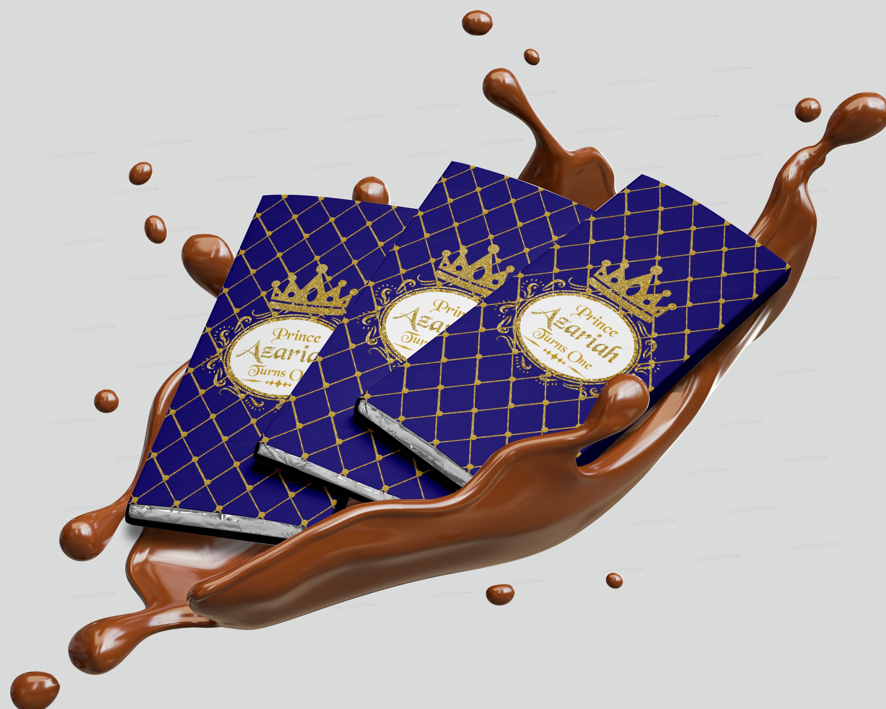 Prince Theme Home Made Chocolate Return Gifts