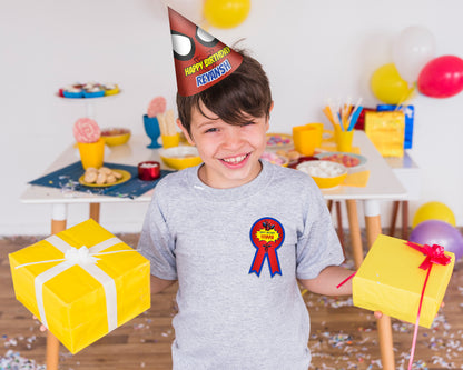 Spiderman Theme Badges