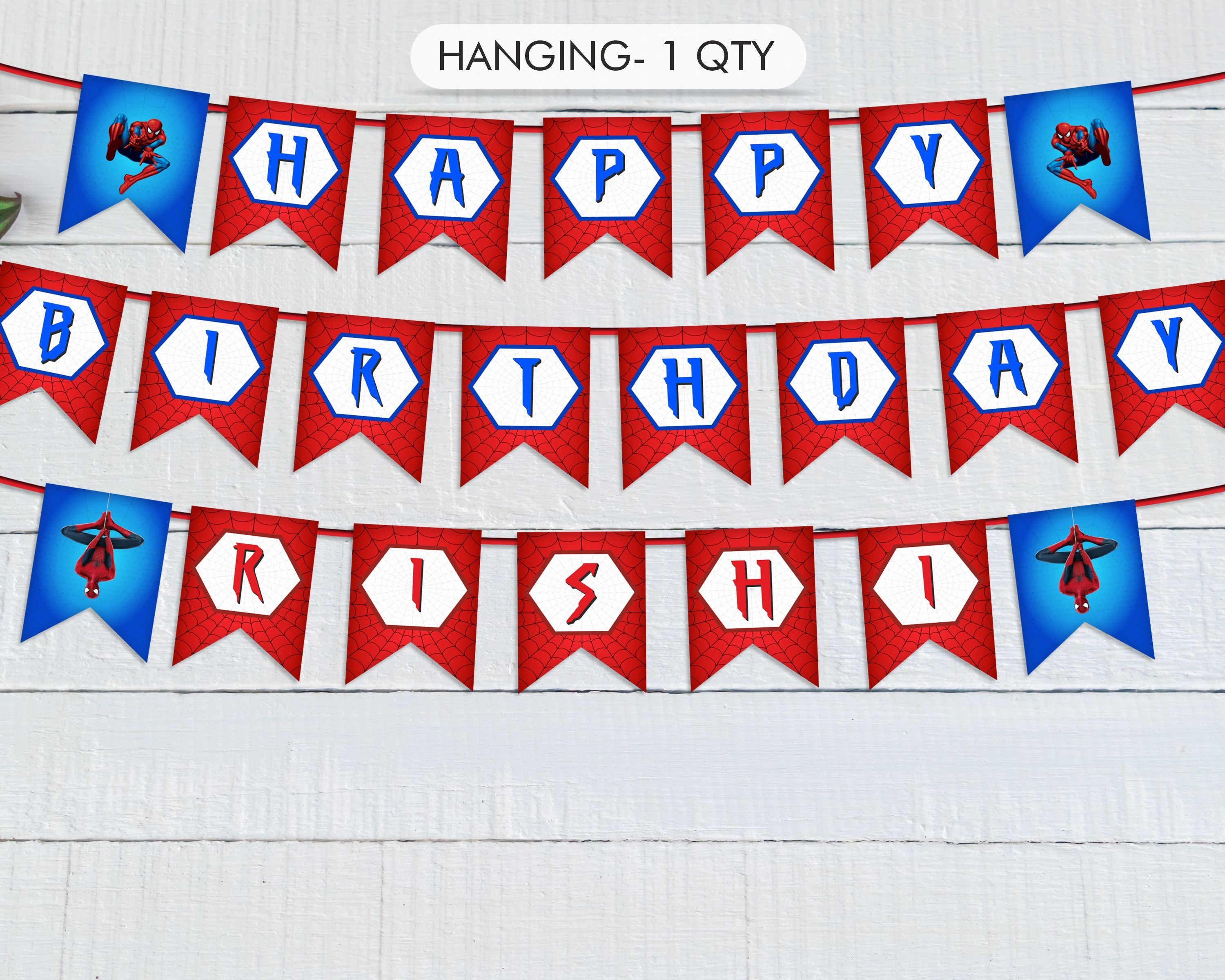 Spiderman Theme Combo Basic Kit - image 2 of 4 | Party Supplies India