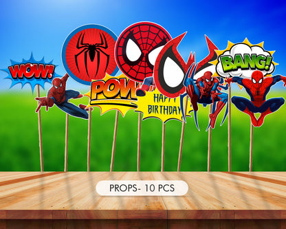 Spiderman Theme Classic combo Kit - image 9 of 14 | Party Supplies India