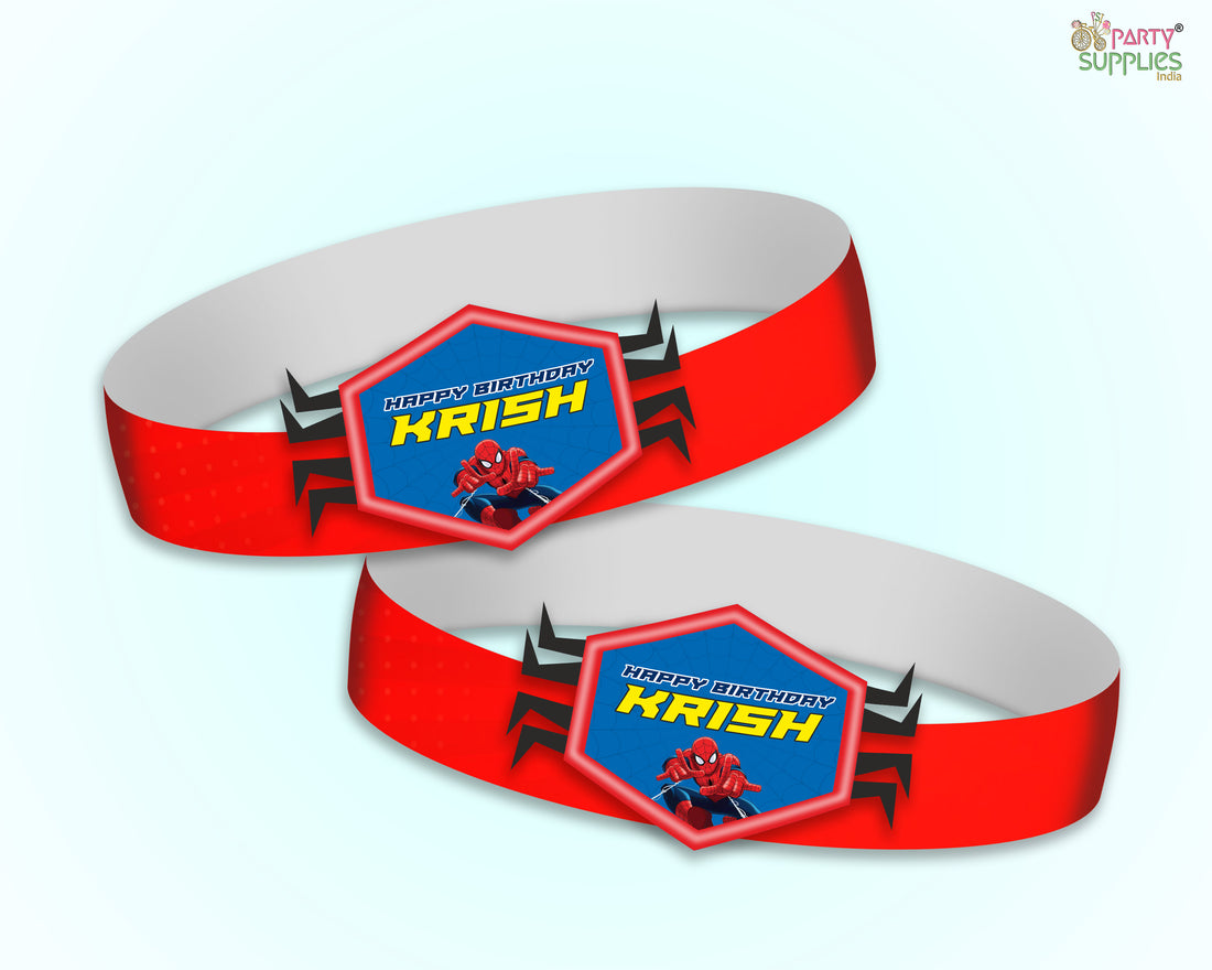 Spiderman Theme Crown Hat