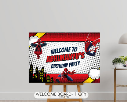 Spiderman Theme Preferred combo Kit - image 8 of 10 | Party Supplies India