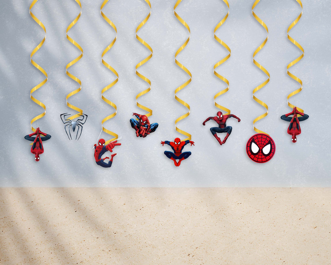 Spiderman Theme Swirls - image 1 of 3 | Party Supplies India