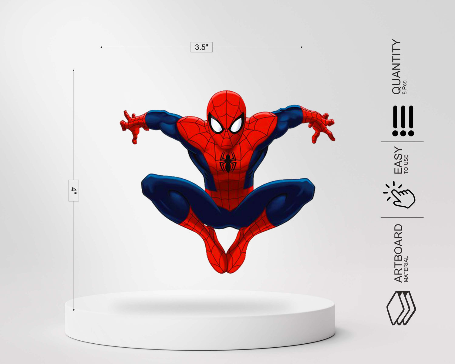 Spiderman Theme Swirls - image 3 of 3 | Party Supplies India