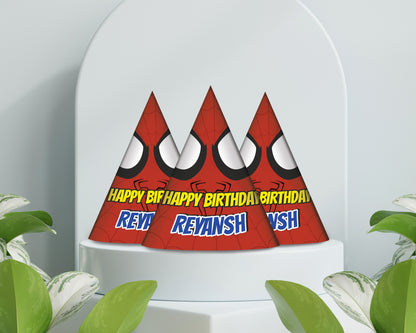 Spiderman Theme Customized Hat