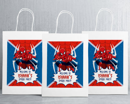Spiderman Theme Oversized Return Gift Bag