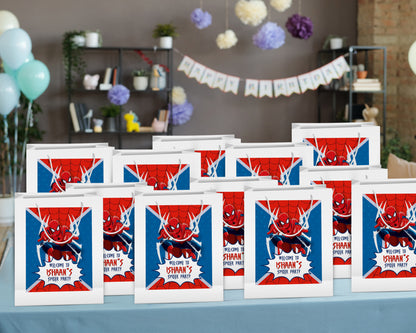 Spiderman Theme Oversized Return Gift Bag
