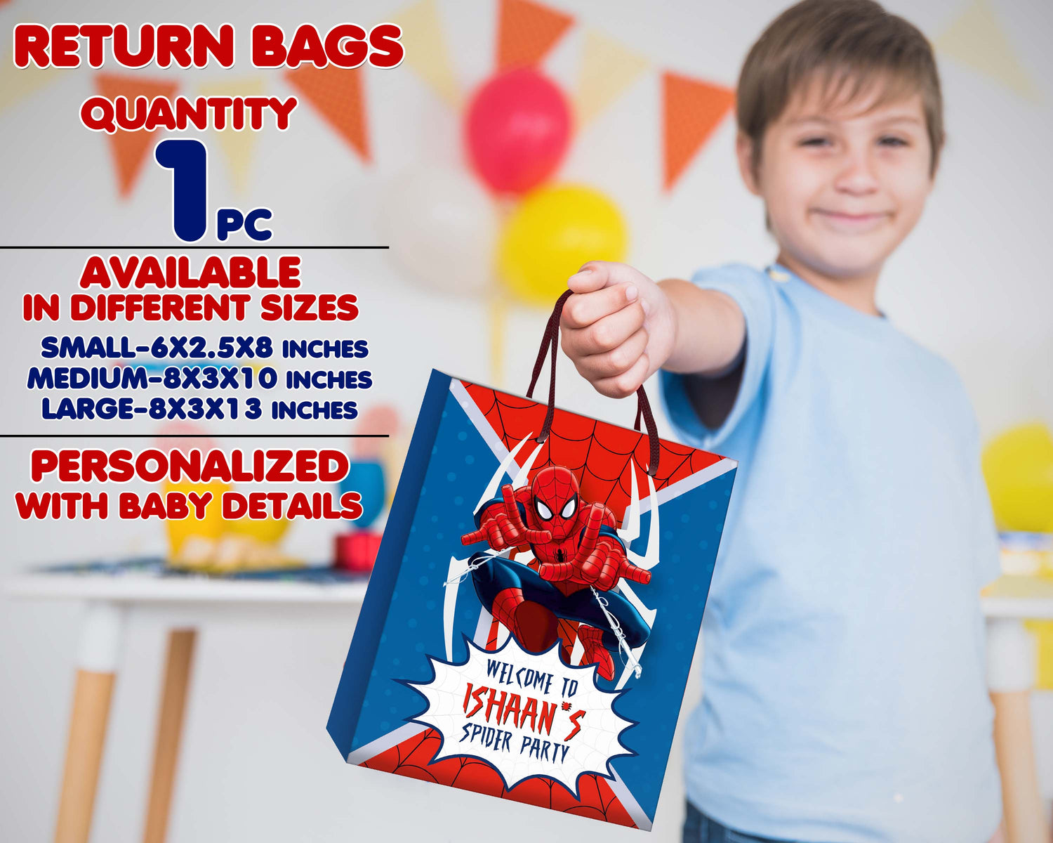 Spiderman Theme Return Gift Combo