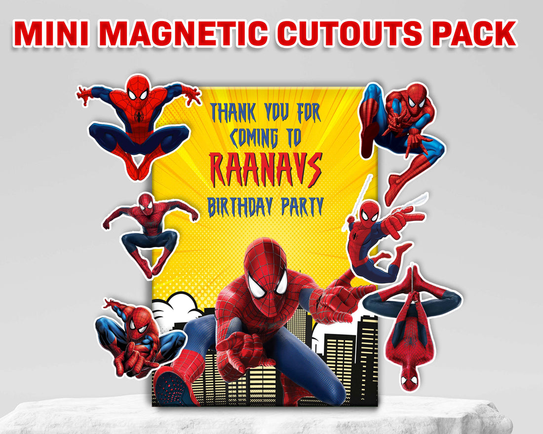 Spiderman Theme Mini Magnetic Return Gift Pack
