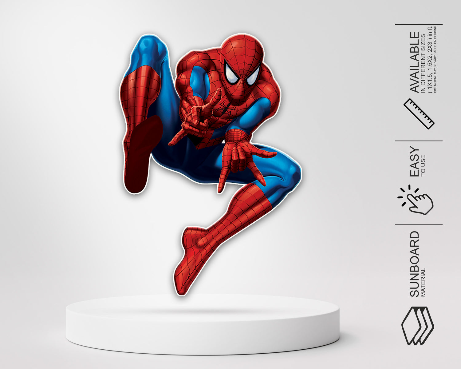 Spiderman Theme Cutout  SPM-02 - image 4 of 4 | Party Supplies India