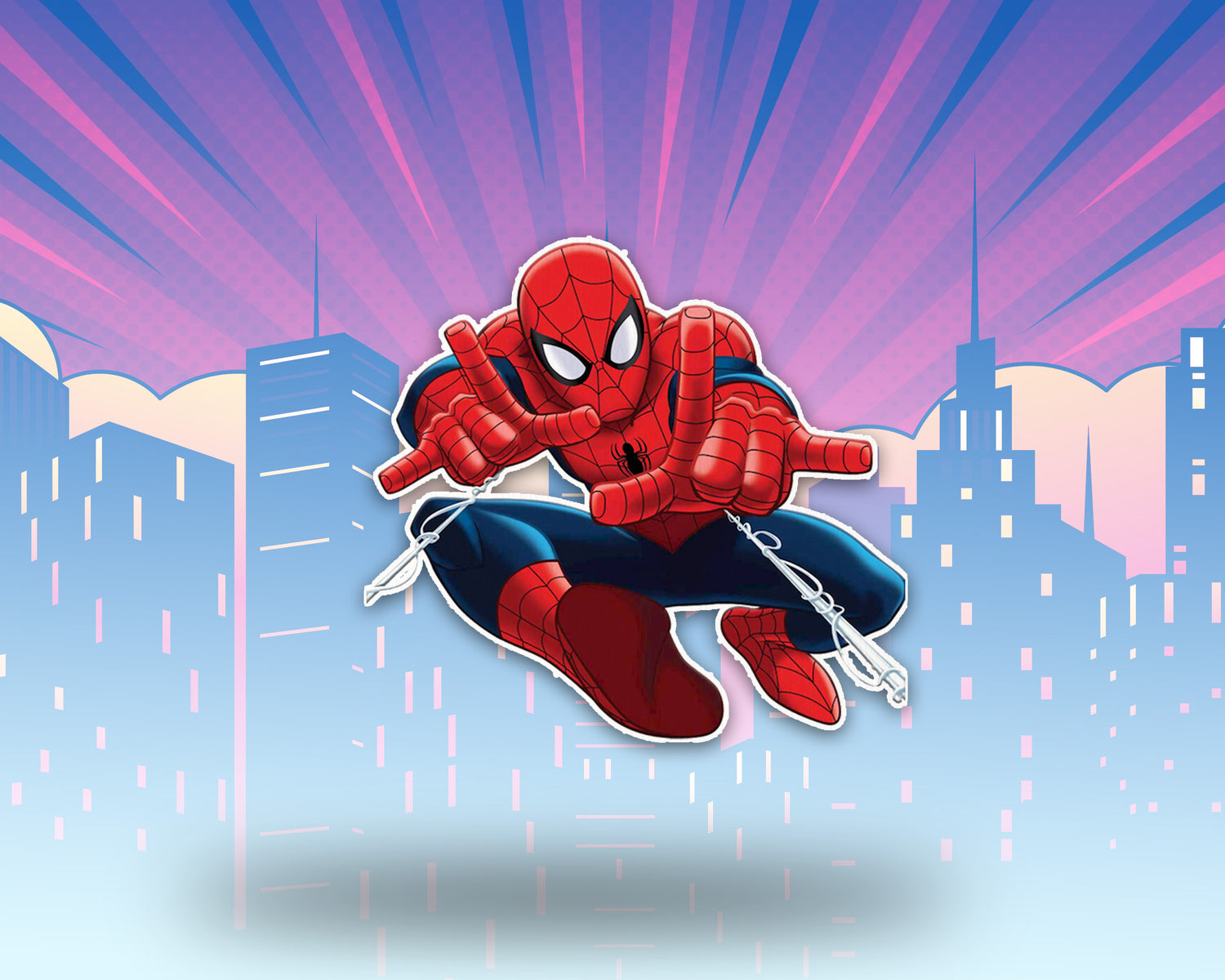 Spiderman Theme Cutout  SPM-09 - image 2 of 4 | Party Supplies India