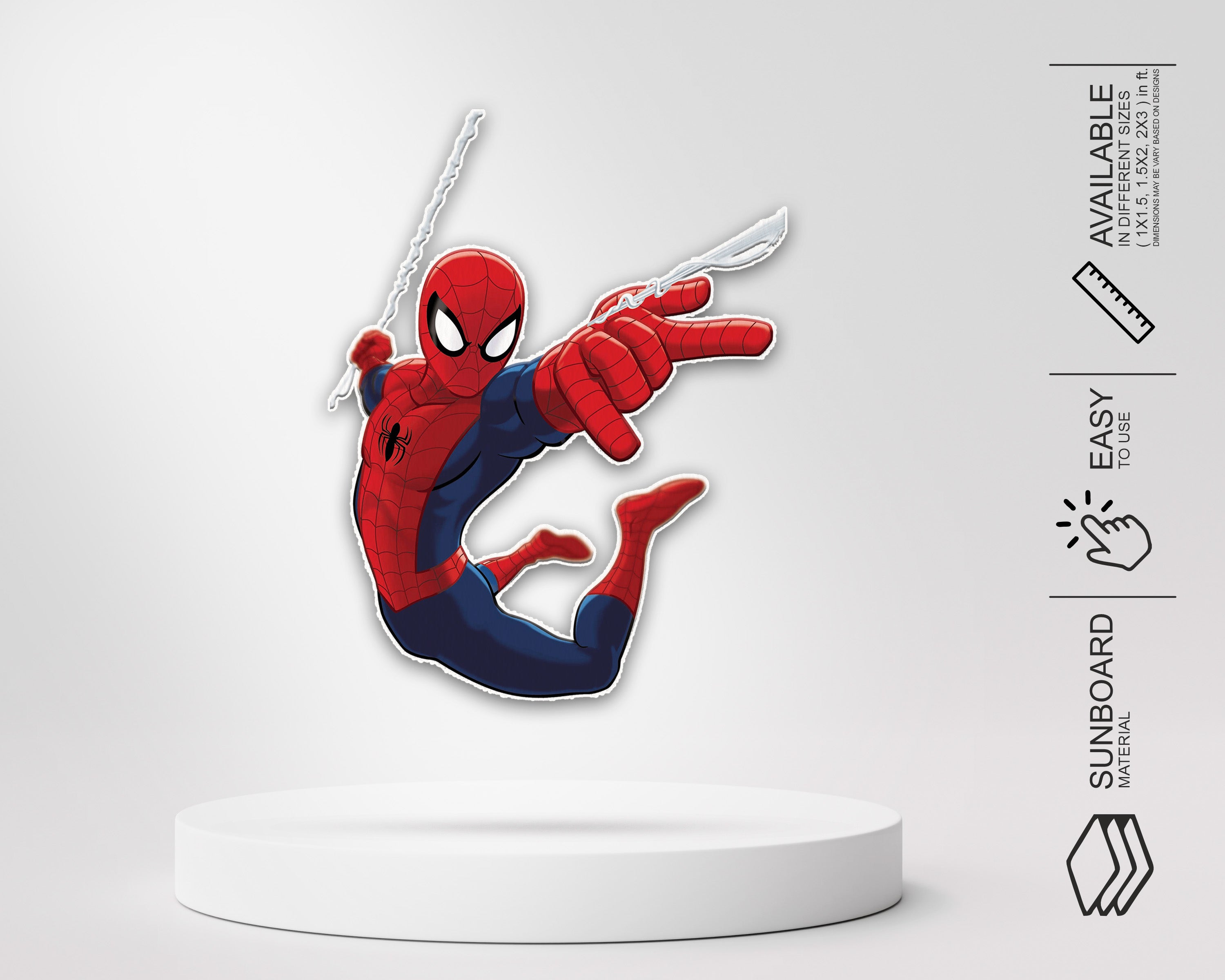 Spiderman Theme Cutout  SPM-11 - image 4 of 4 | Party Supplies India