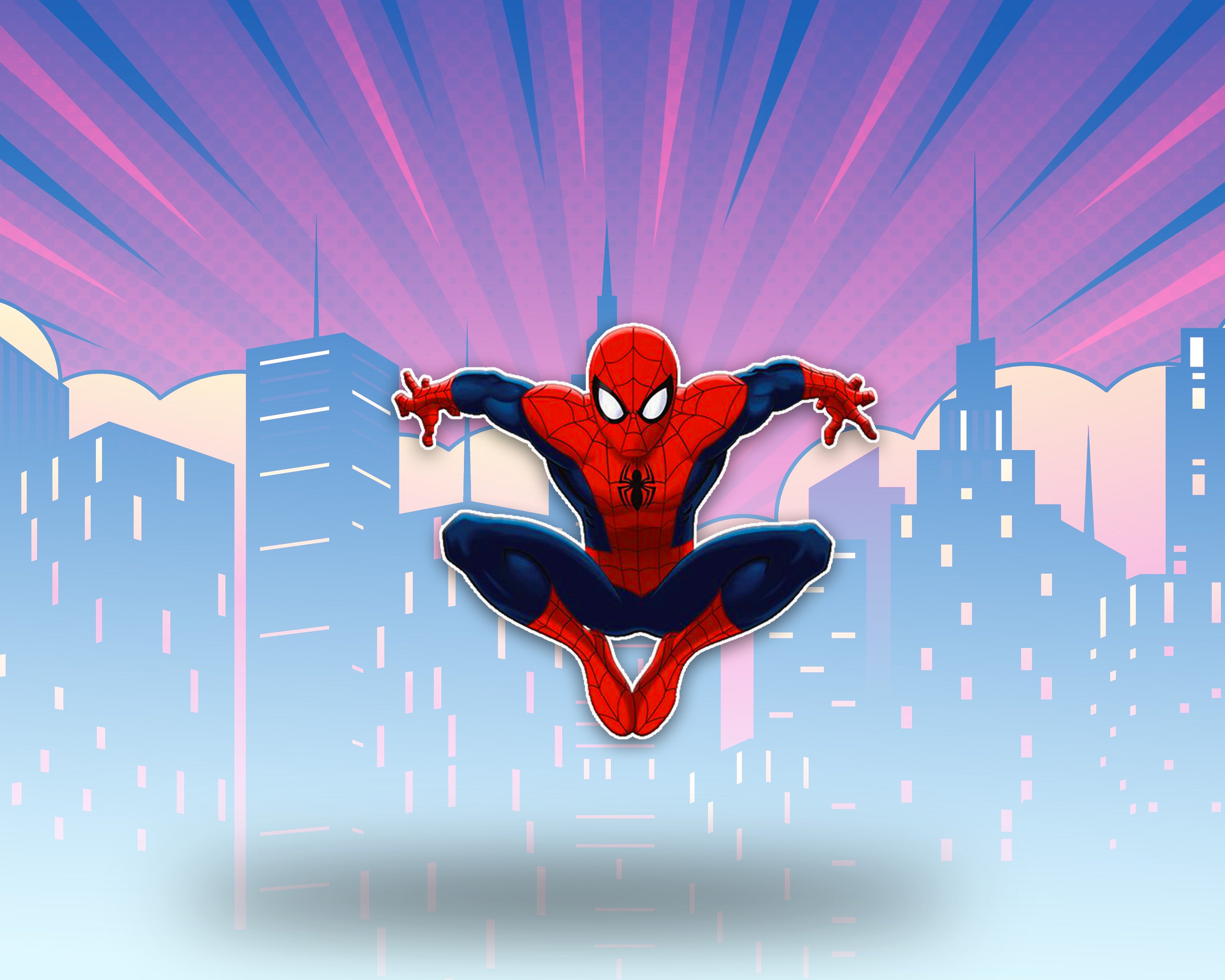 Spiderman Theme Cutout  SPM-15 - image 2 of 4 | Party Supplies India
