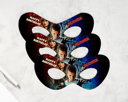 Stranger Things Theme Customized Eye Mask
