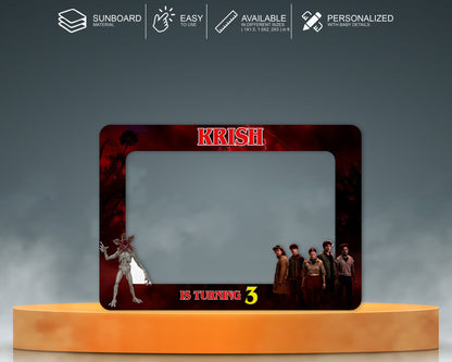 Stranger Things Theme Customized Photobooth