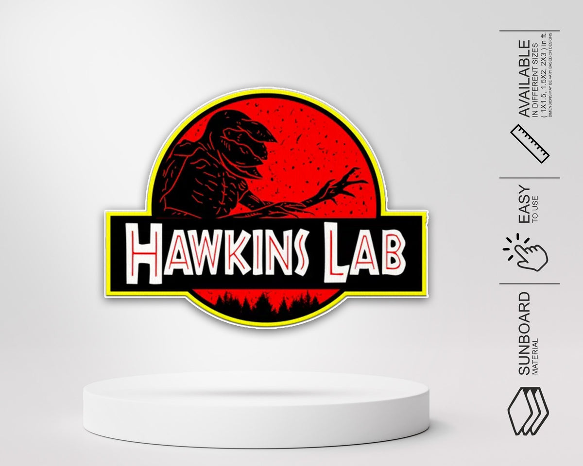 Stranger Things Theme Cutout STR-10