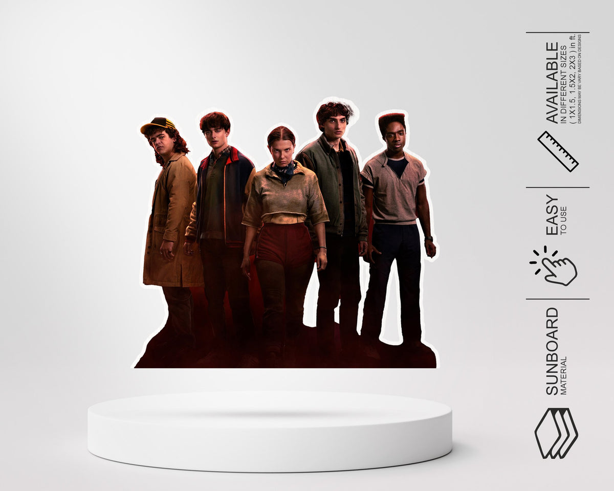 Stranger Things Theme Cutout STR-01