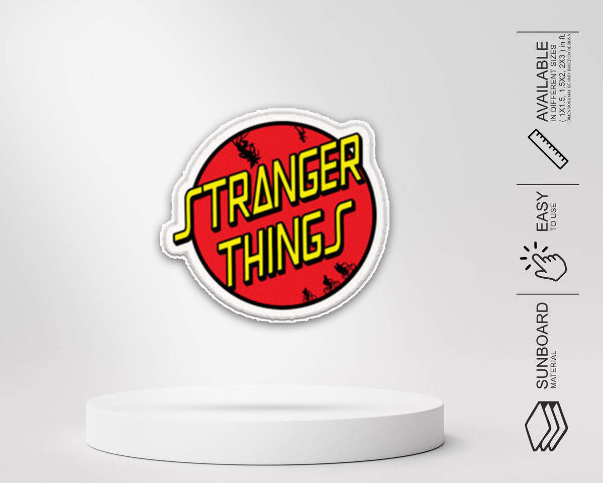 Stranger Things Theme Cutout STR-02