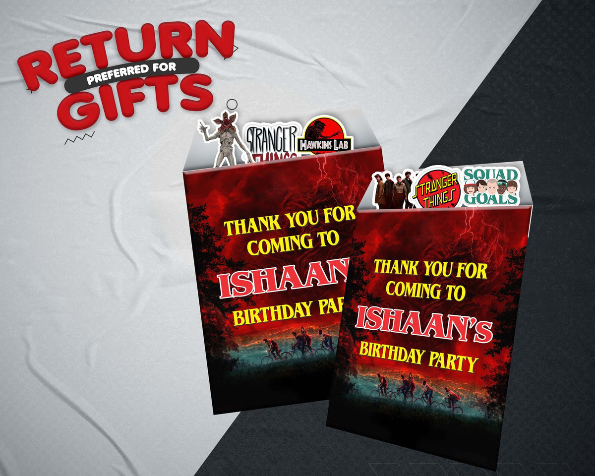 Stranger Things Theme Mini Magnetic Return Gift Pack