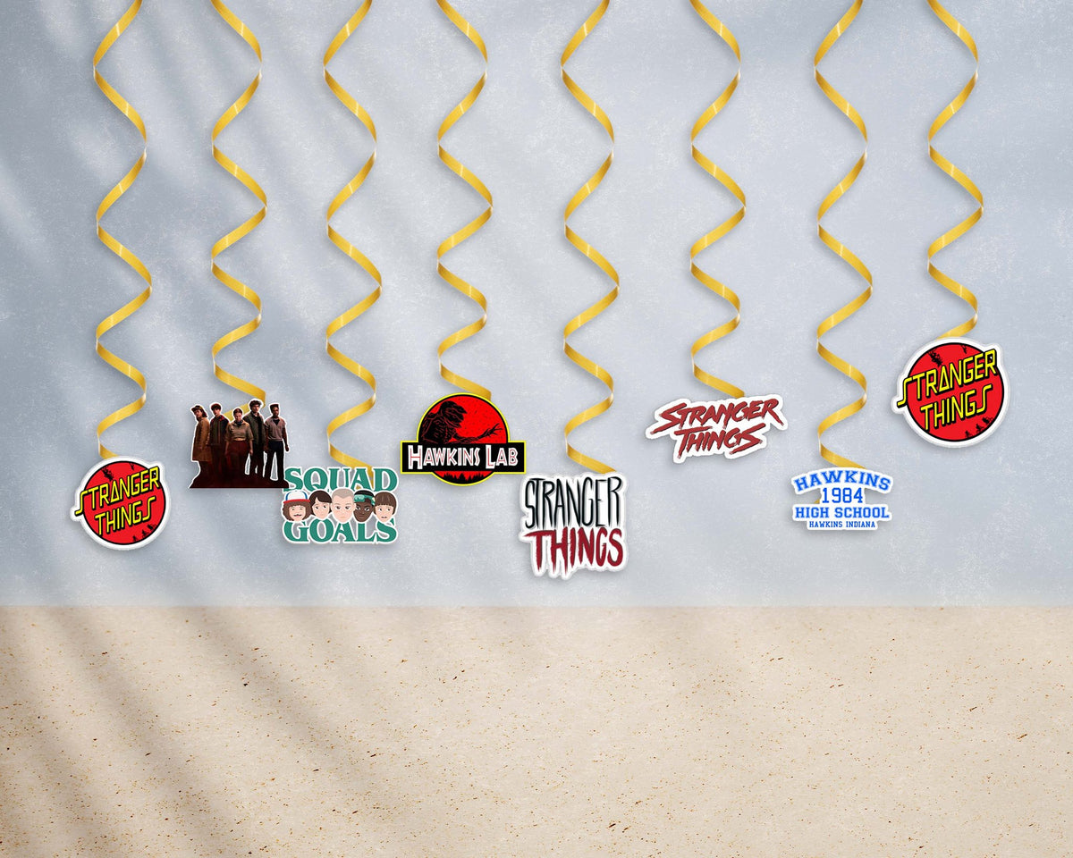 Stranger Things Theme Swirls