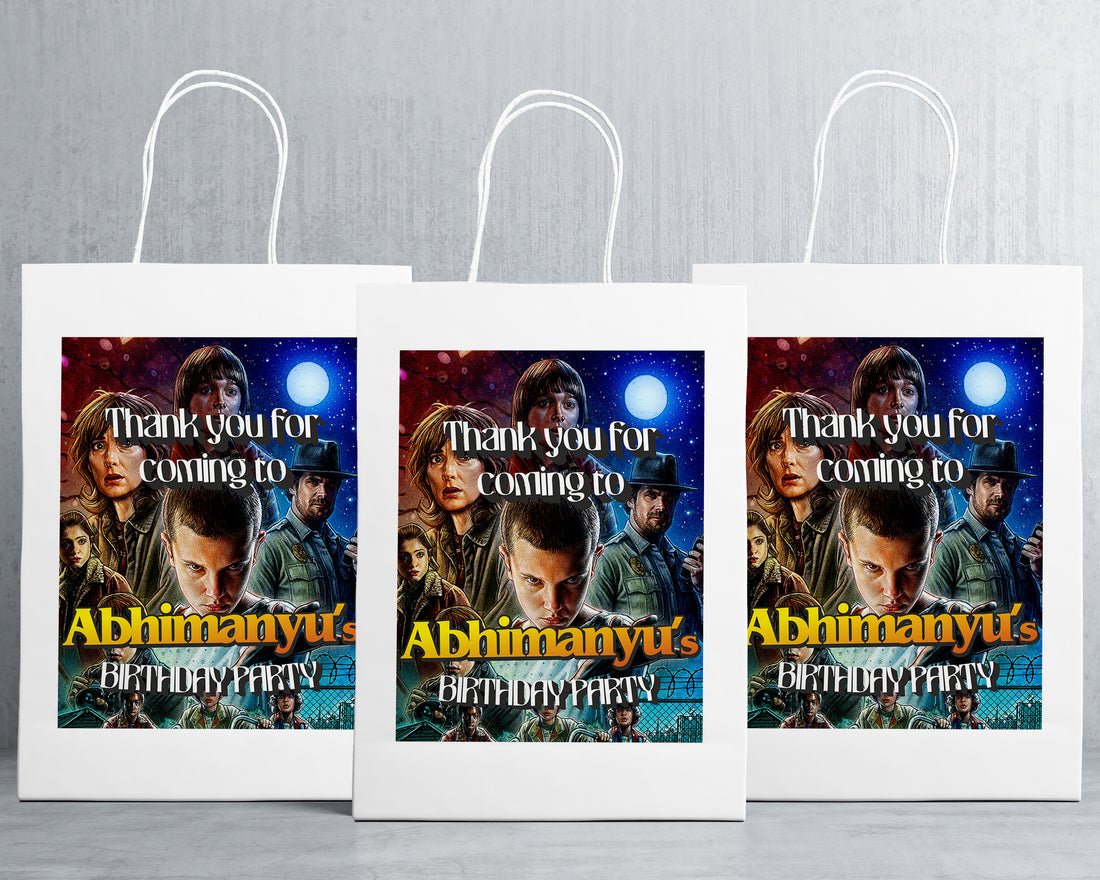Stranger Theme Oversized Return Gift Bag - image 1 of 5 | Party Supplies India