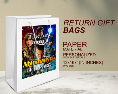 Stranger Theme Oversized Return Gift Bag - image 3 of 5 | Party Supplies India