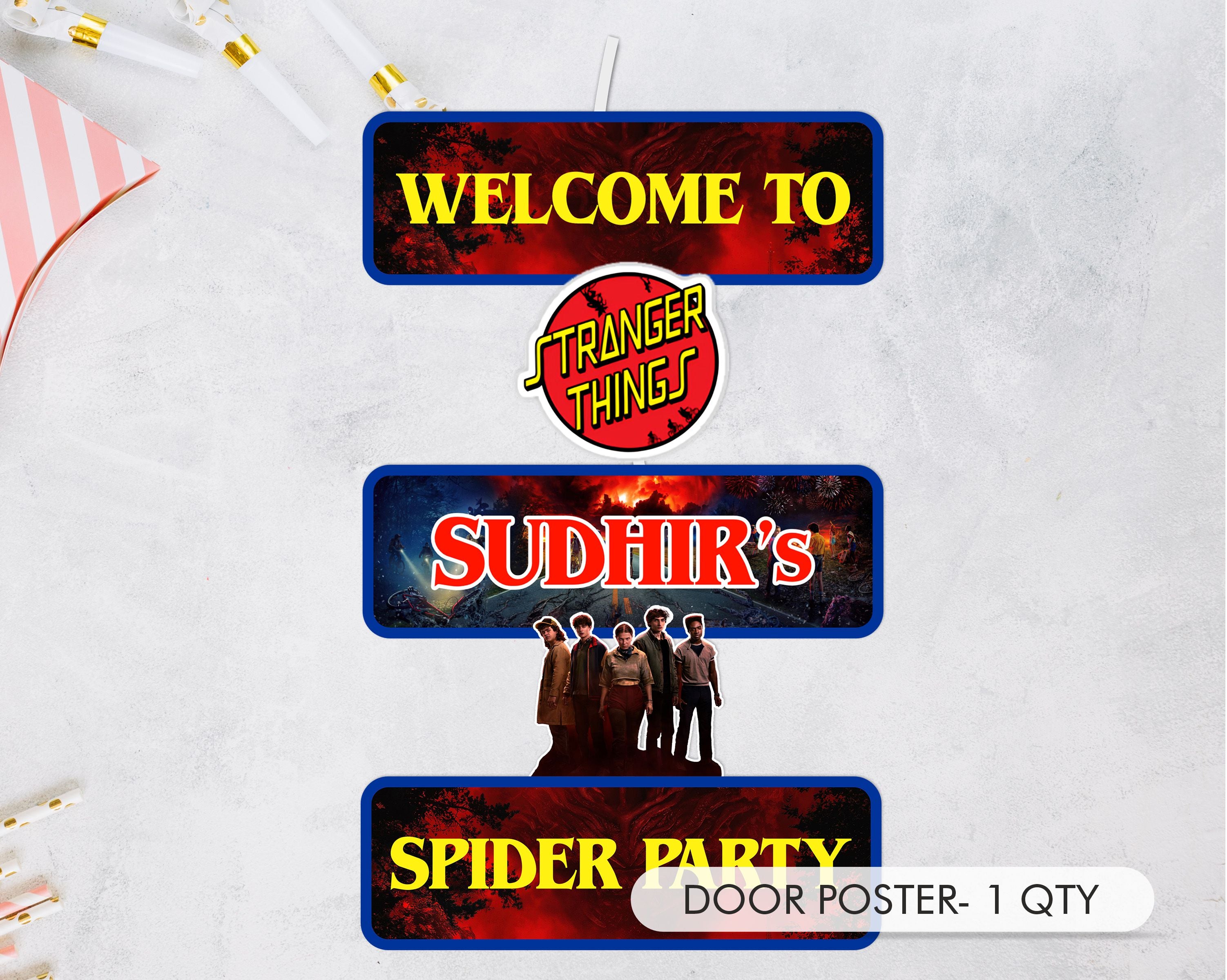 Stranger Things Theme Premium Kit - image 12 of 23 | Party Supplies India