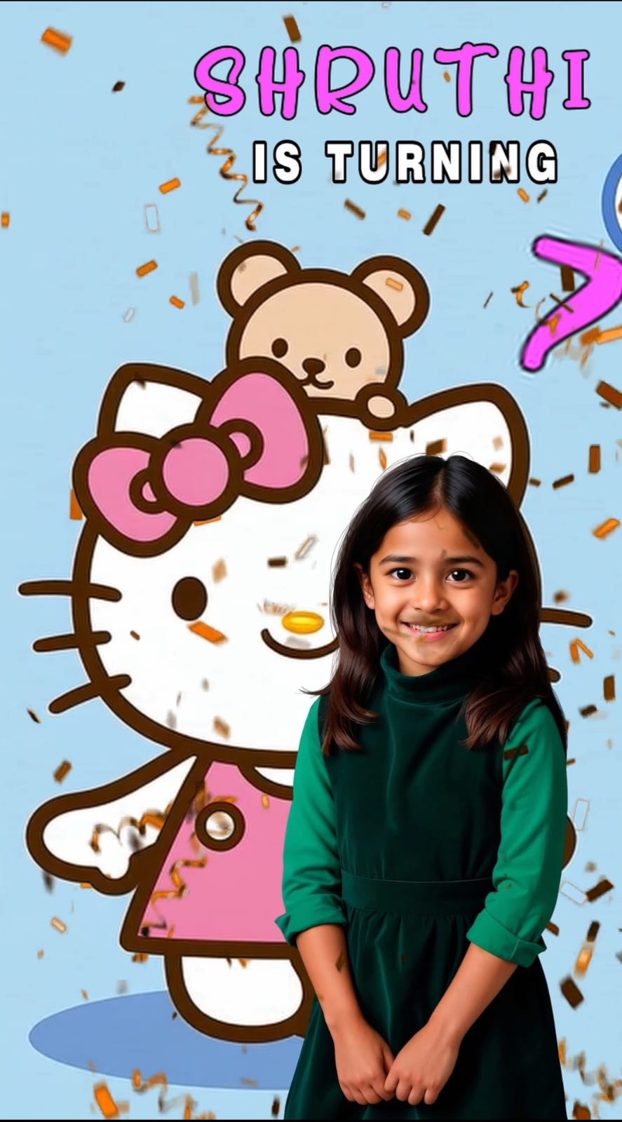 Hello kitty Theme E-Video Invite