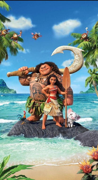 Moana  Theme E-Video Invite