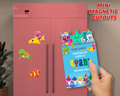 Shark Theme Mini Magnetic Return Gift Pack