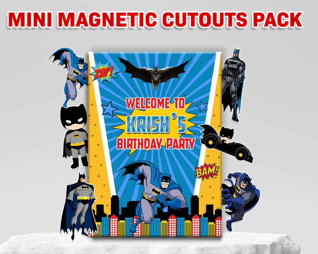 PSI Batman Theme Mini Magnetic Return Gift Pack