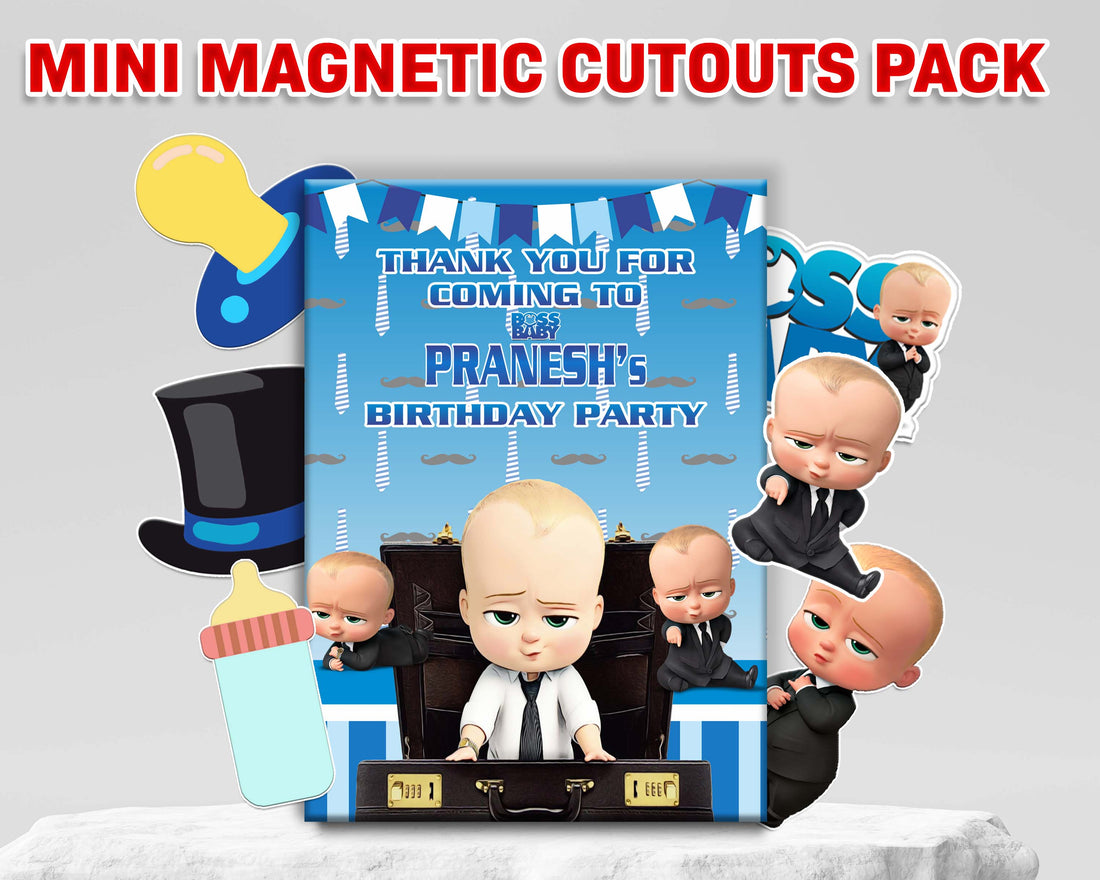 Boss Baby Theme Magnetic Return Gift Pack