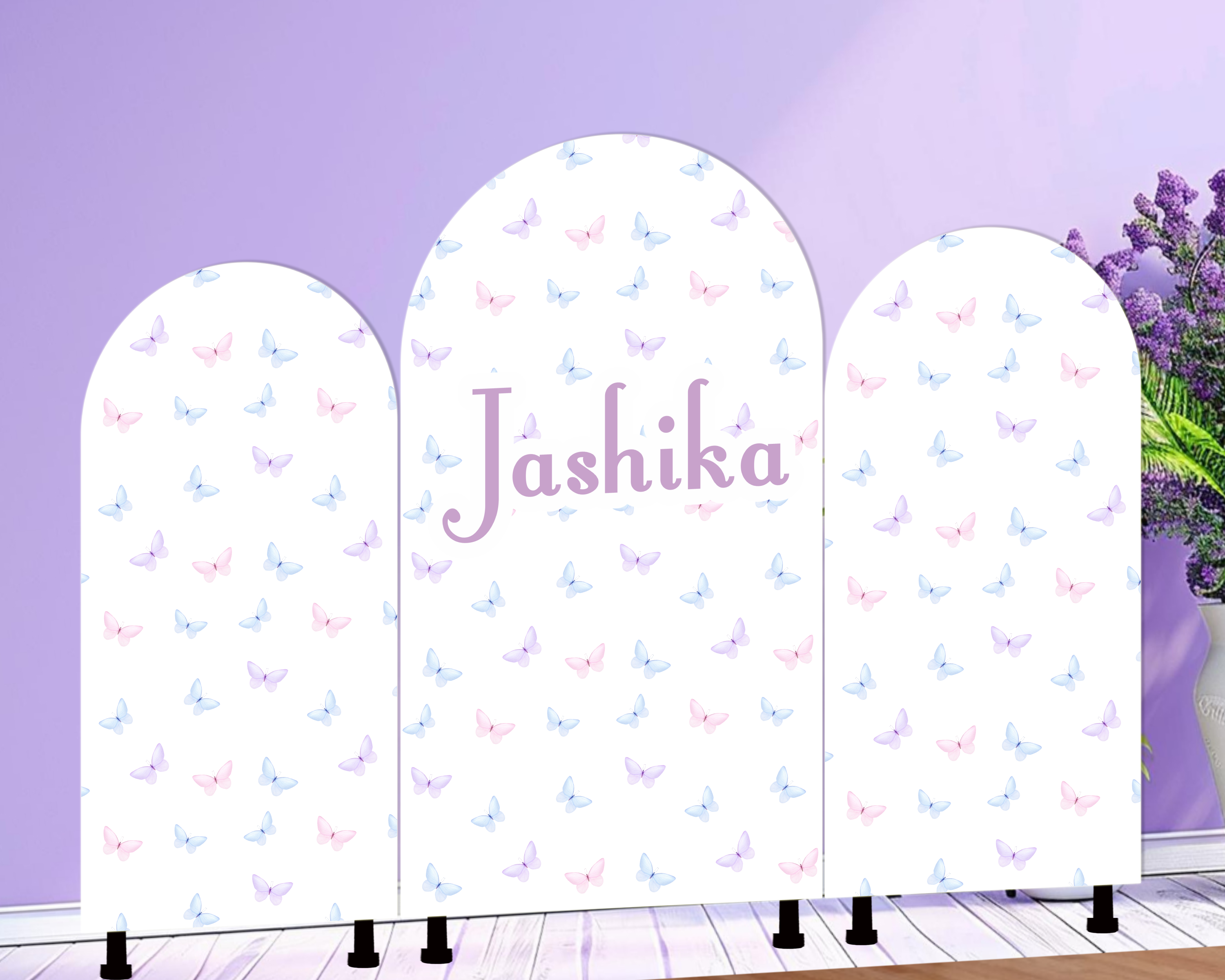 Butterfly  Theme Arch Backdrop - image 2 of 3 | Party Supplies India