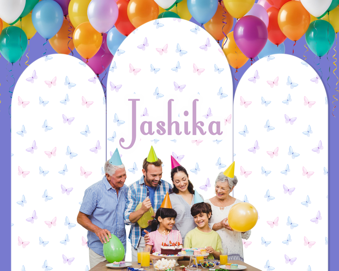 Butterfly  Theme Arch Backdrop - image 1 of 3 | Party Supplies India