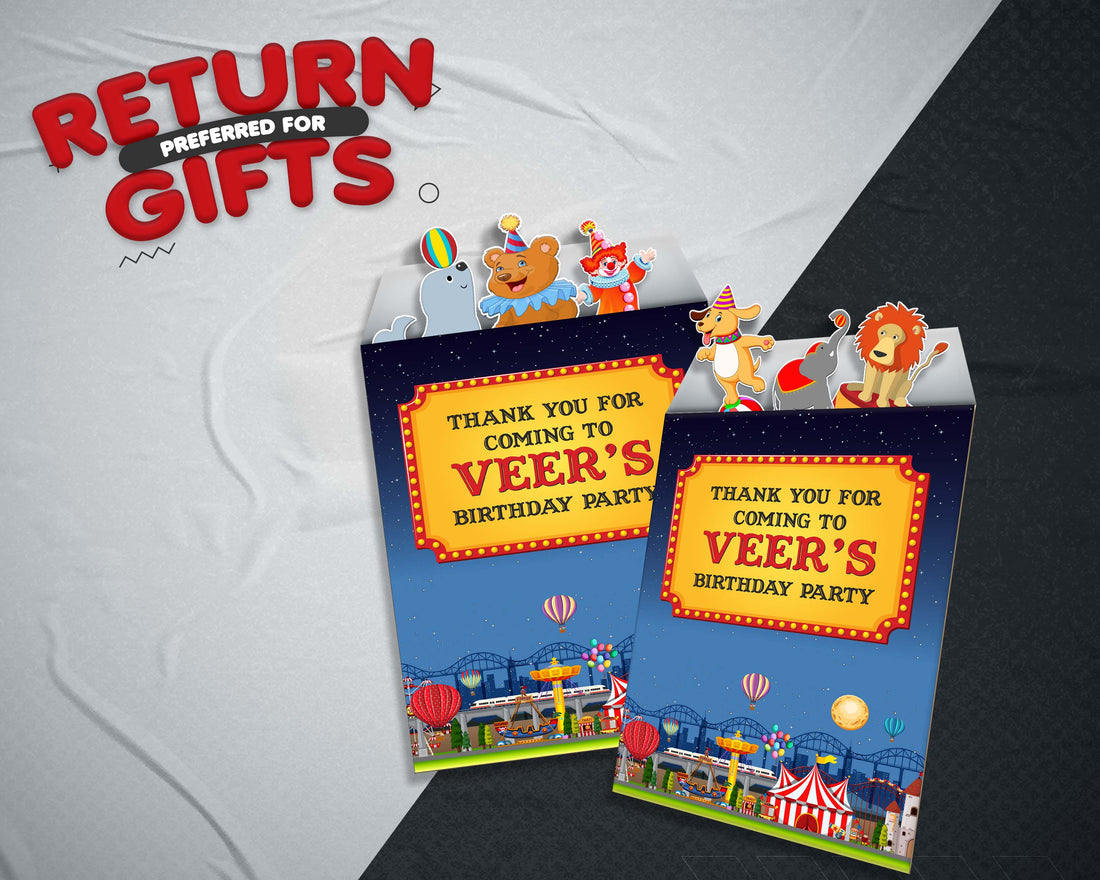 PSI Circus Theme Mini Magnetic Return Gift Pack