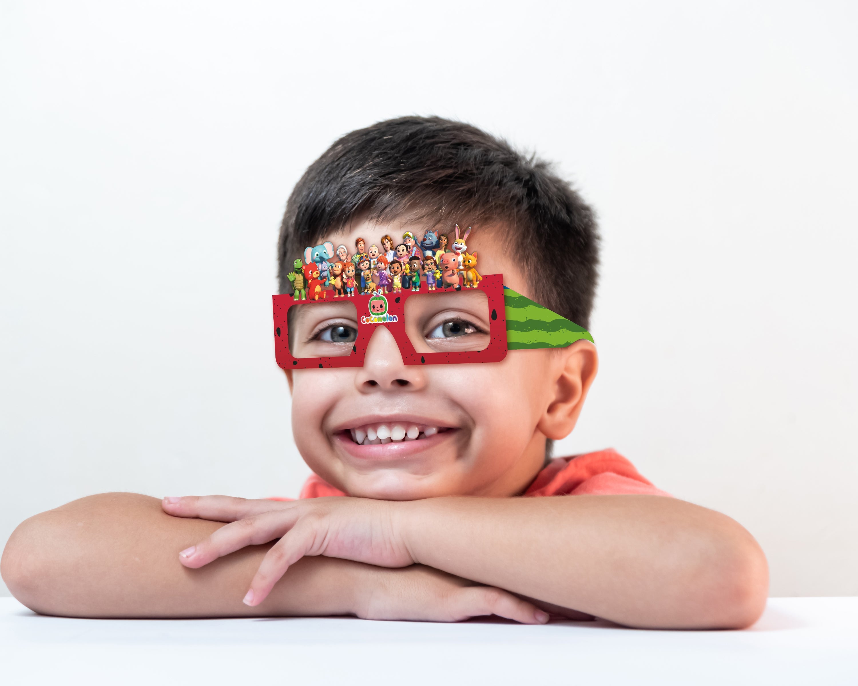 Cocomelon Boy theme Birthday Party glasses