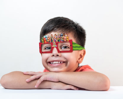 Cocomelon Boy theme Birthday Party glasses