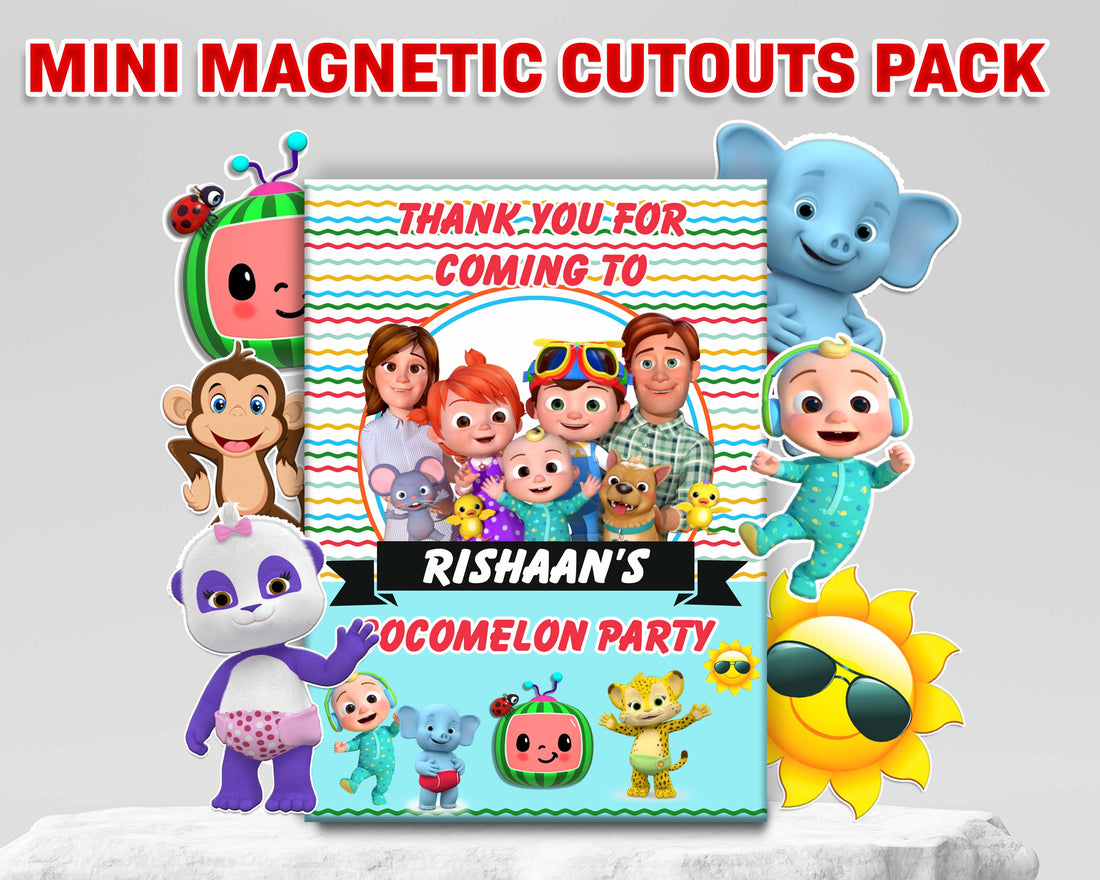 PSI Cocomelon Theme Mini Magnetic Return Gift Pack