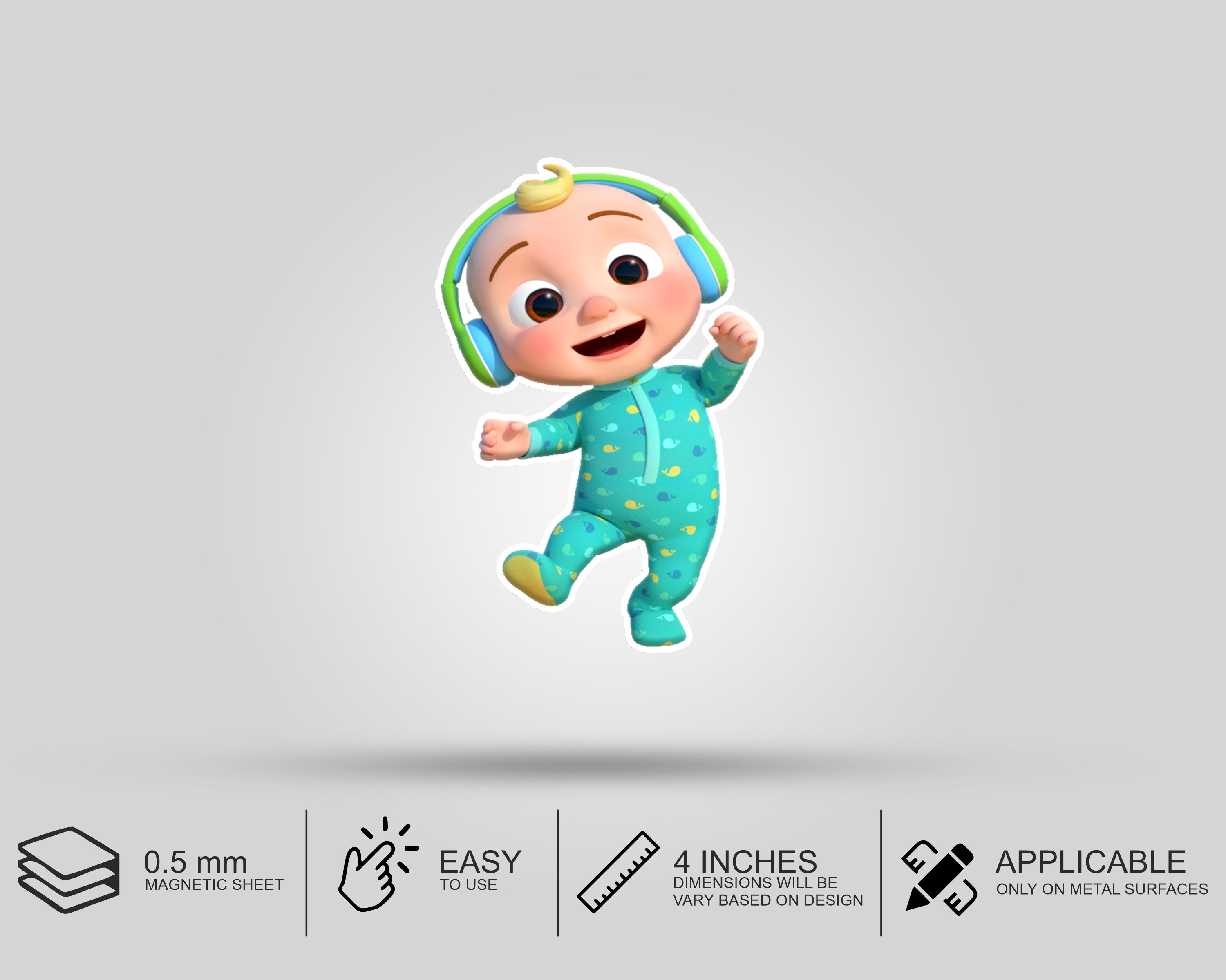 Cocomelon Theme Mini Magnetic Return Gift Pack