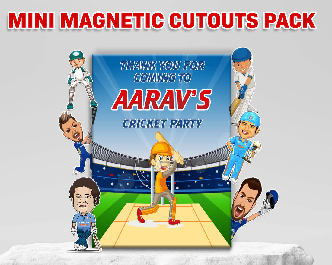 Cricket Theme Mini Magnetic Return Gift Pack