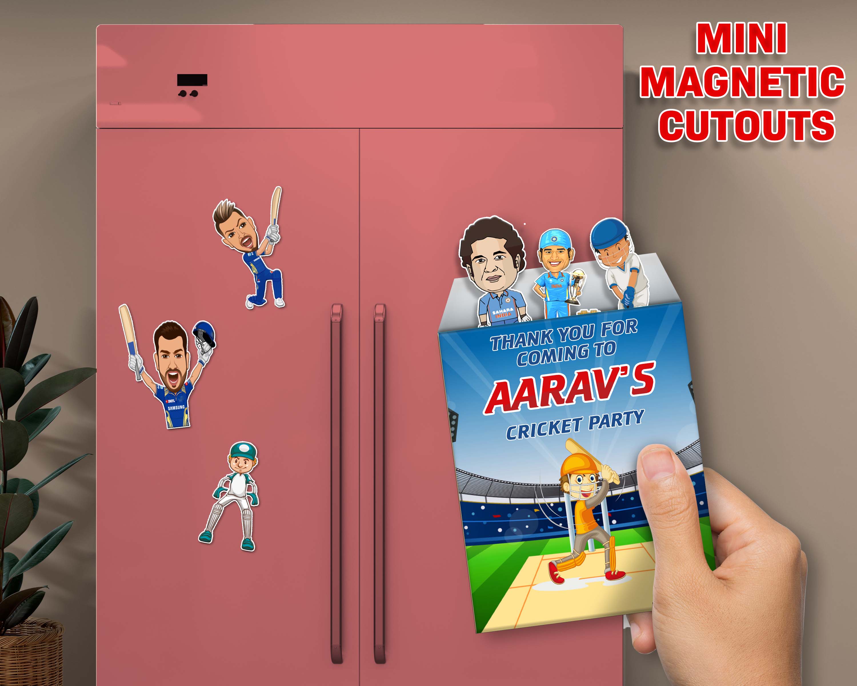 PSI Cricket Theme Mini Magnetic Return Gift Pack