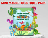 Dinosaur Theme Mini Magnetic Return Gift Pack - image 1 of 6 | Party Supplies India