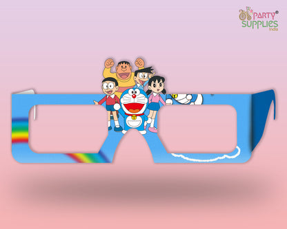 Doremon Theme Birthday Party glasses