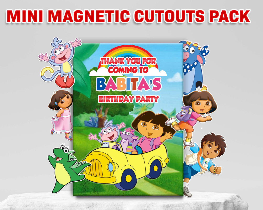 Dora the Explorer Theme Mini Magnetic Return Gift Pack