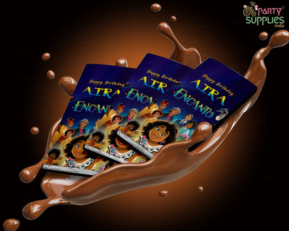 Encanto Theme Home Made Chocolate Return Gifts