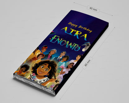 Encanto Theme Home Made Chocolate Return Gifts