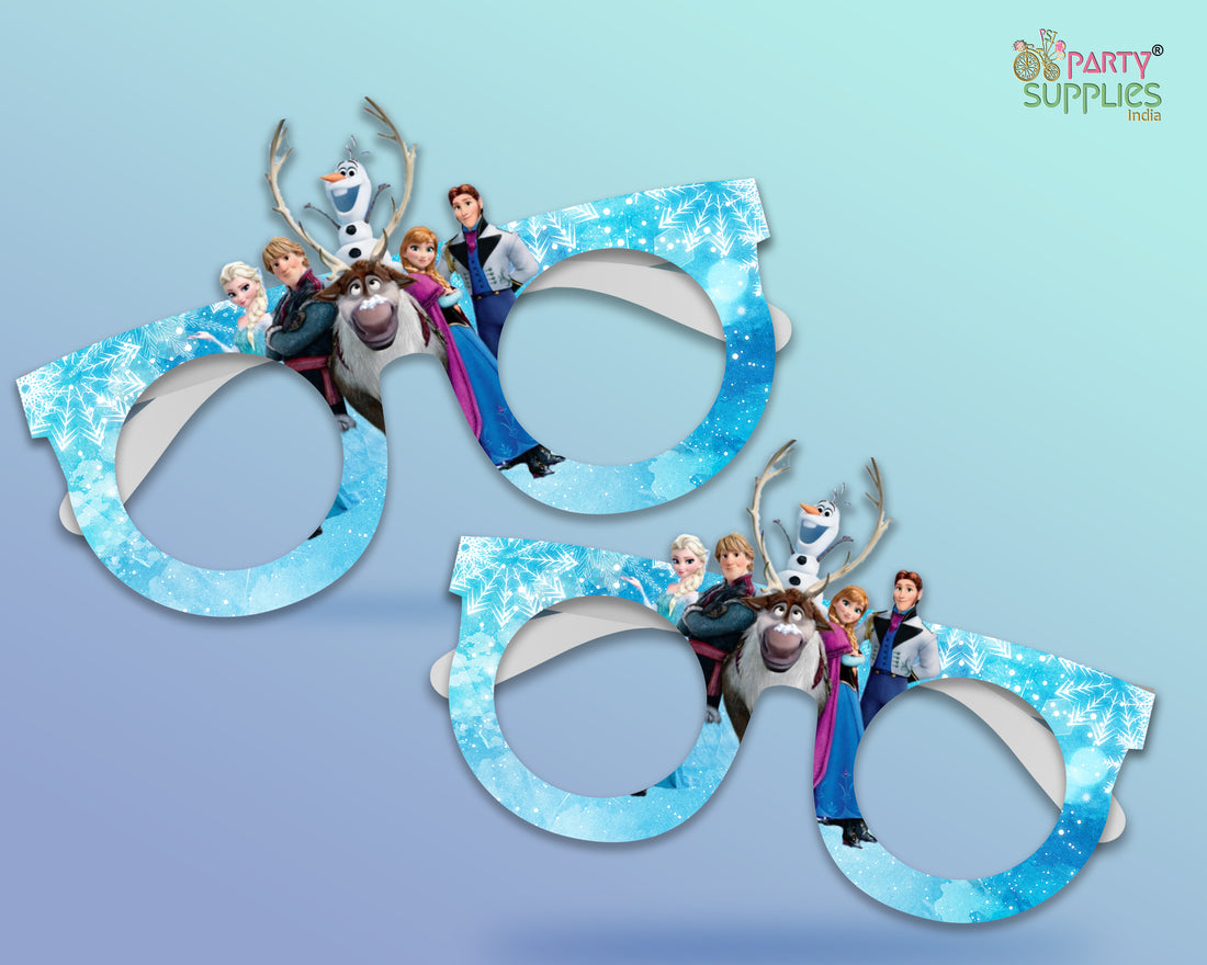 Frozen Theme Birthday Party Glasses