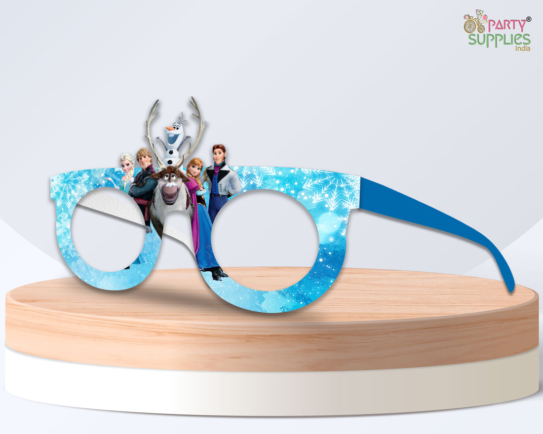 PSI Frozen Theme Birthday Party Glasses