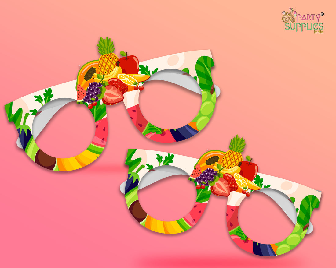 Fruits theme Birthday Party glasses