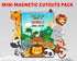 Jungle Theme Mini Magnetic Return Gift Pack - image 1 of 6 | Party Supplies India
